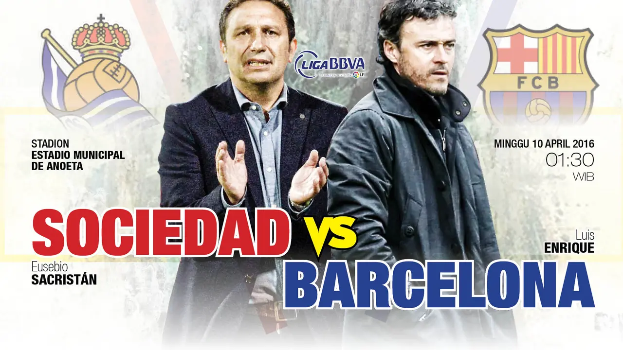 Barcelona vs Real Sociedad (liputan6)