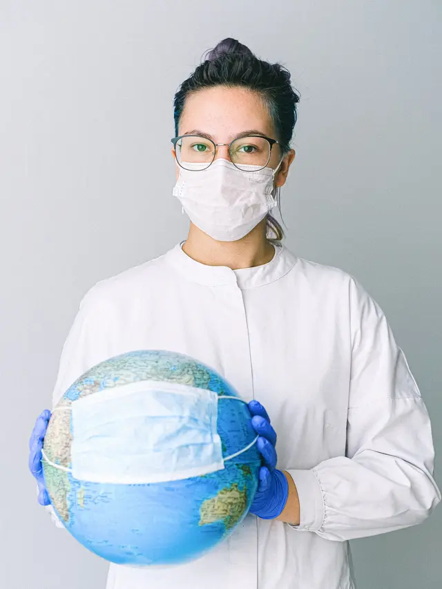 ilustrasi fakta masker scuba dilarang digunakan untuk menahan covid19/Anna Shvets/pexels