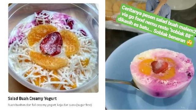 zonk saat pesan makanan online