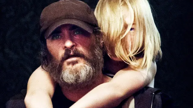Joaquin Phoenix dalam film You Were Never Really Here (2017)