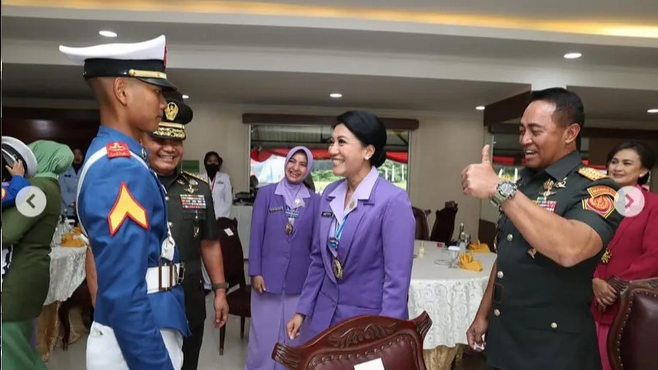 Jenderal Andika Perkasa Acungkan Jempol Untuk Mohammad Tri Anjas<br>