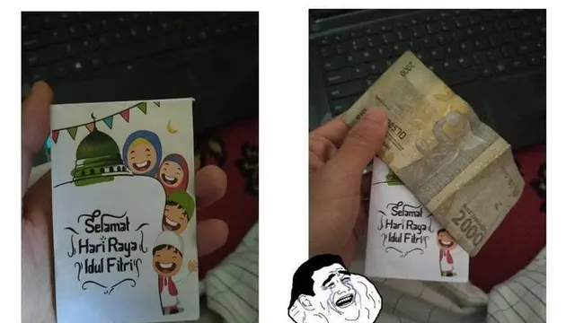 6 Isi Amplop THR Ini Tidak Terduga, Bikin Orang Terkejut