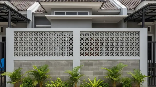 9 Desain Pagar Roster yang Bikin Rumah Subsidi Terlihat Lebih Mahal, Hadirkan Kesan Mewah