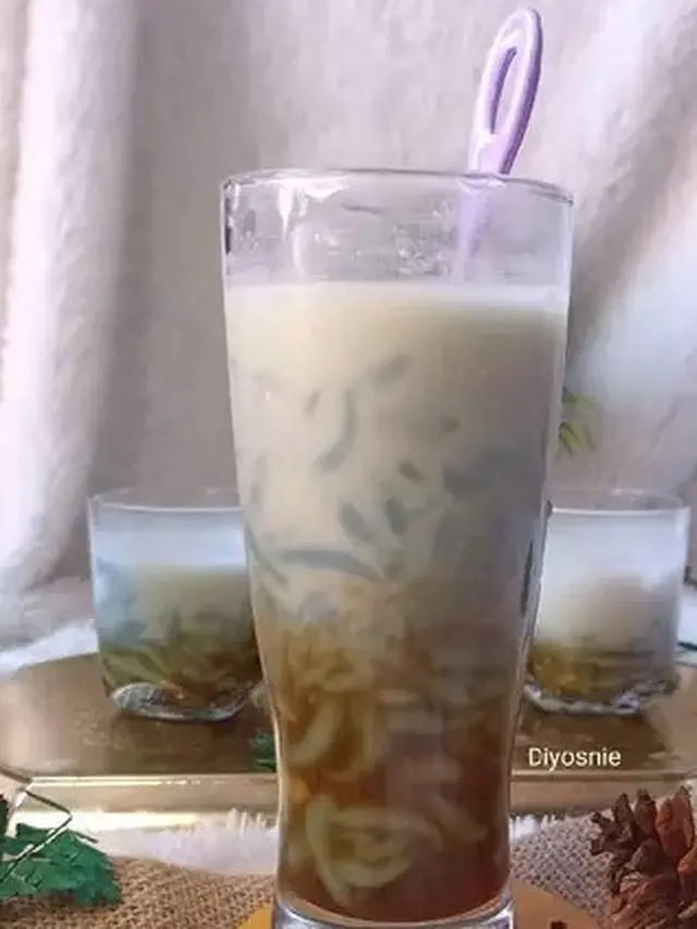 Es Cendol Bunga Telang