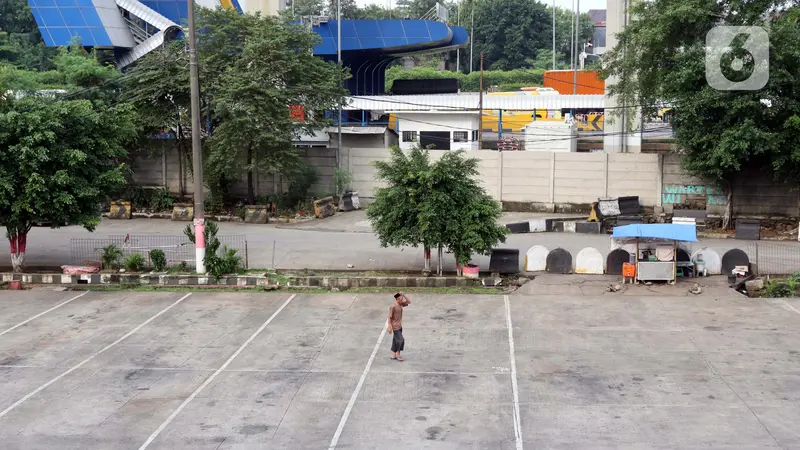 Kondisi Terminal Kampung Rambutan Pasca Pelarangan Mudik