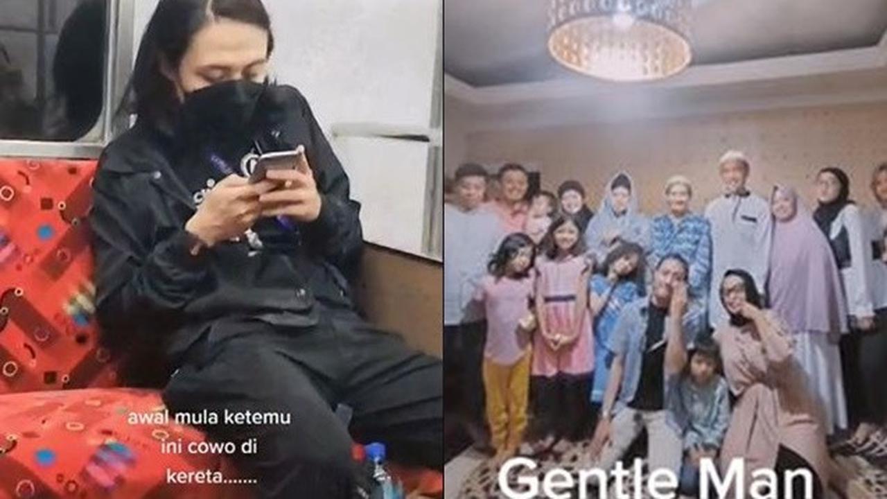 Viral Kisah Wanita Bertemu Jodoh di KRL, Berawal Iseng Merekam