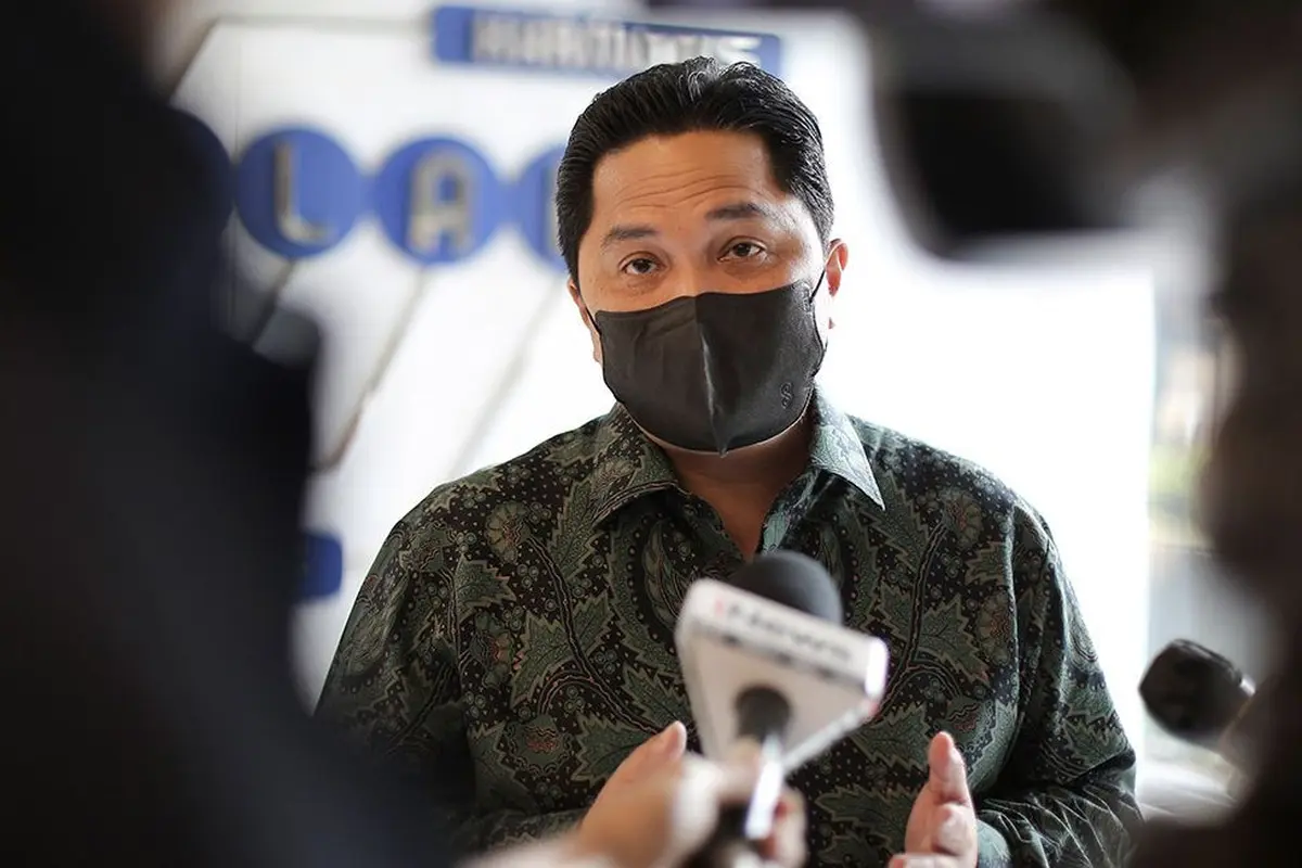 Menteri BUMN, Erick Thohir bekerja nyata untuk meningkatkan SDM Indonesia melalui perusahaan negara. (Dok BUMN)