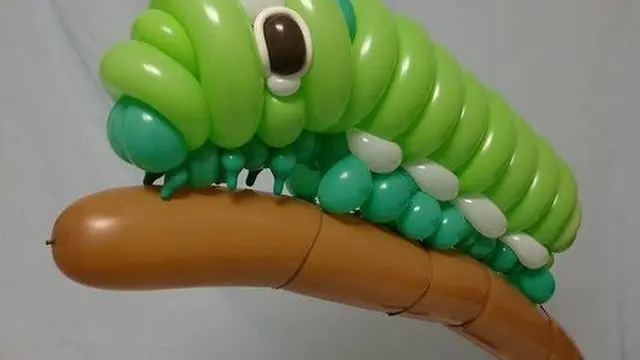 karya seni dari balon