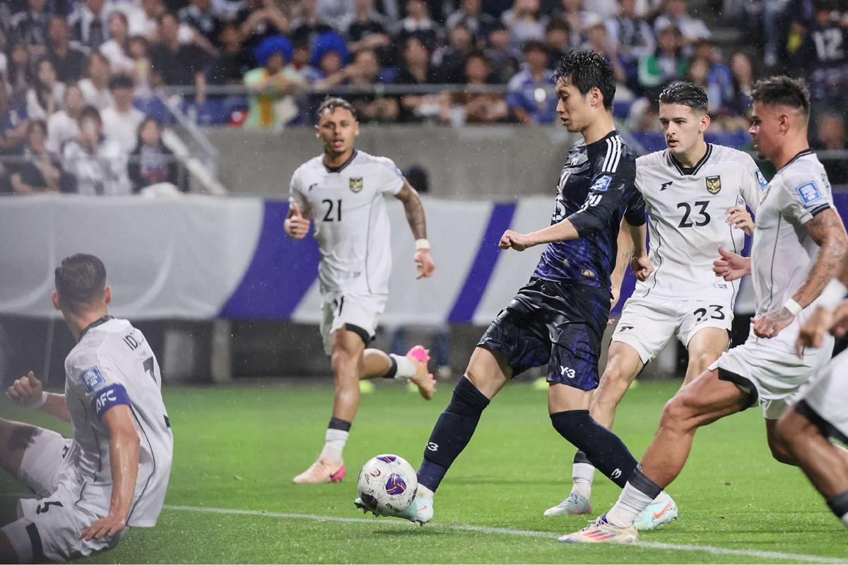 Jepang vs Indonesia di Kualifikasi Piala Dunia 2026 Zona Asia