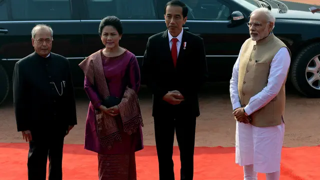 20161212-Kunjungan Pertama Kalinya Jokowi ke India-New Delhi