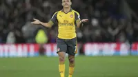 Babak I: Gol Indah Sanchez Bawa Arsenal Unggul 