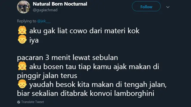 Bosan Hidup Susah, Begini Curhatan Kocak Cewek Matre