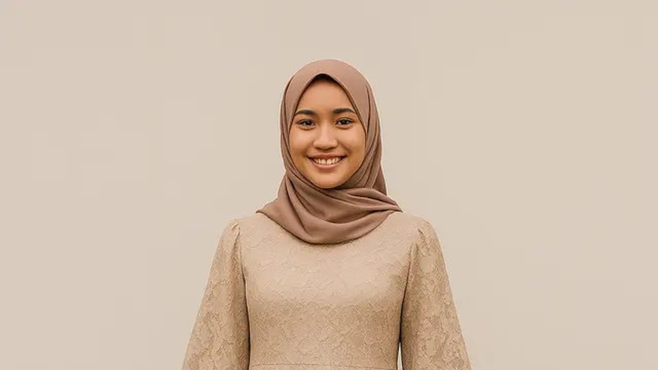8 Inspirasi Model Gamis Syari A-Line Kombinasi Brokat, Pilihan Tepat untuk Tampil Elegan dan Anggun