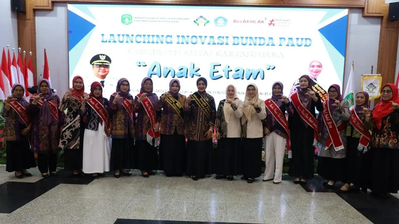 Bunda PAUD Kukar Luncurkan Inovasi “Anak Etam” untuk Percepat Layanan Pendidikan Anak Usia Dini