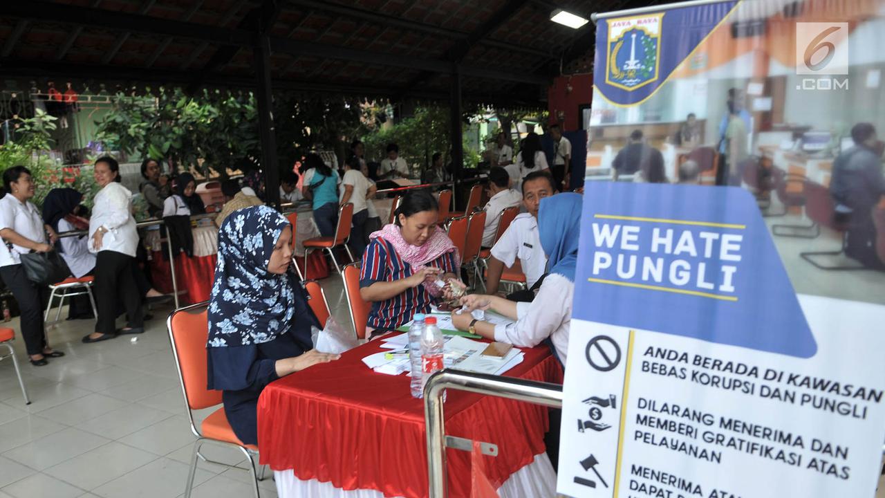 Operasi Biduk Warga Pendatang di Jakarta Pusat