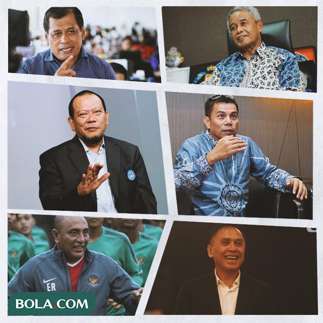 Kolase - Deretan Ketum PSSI