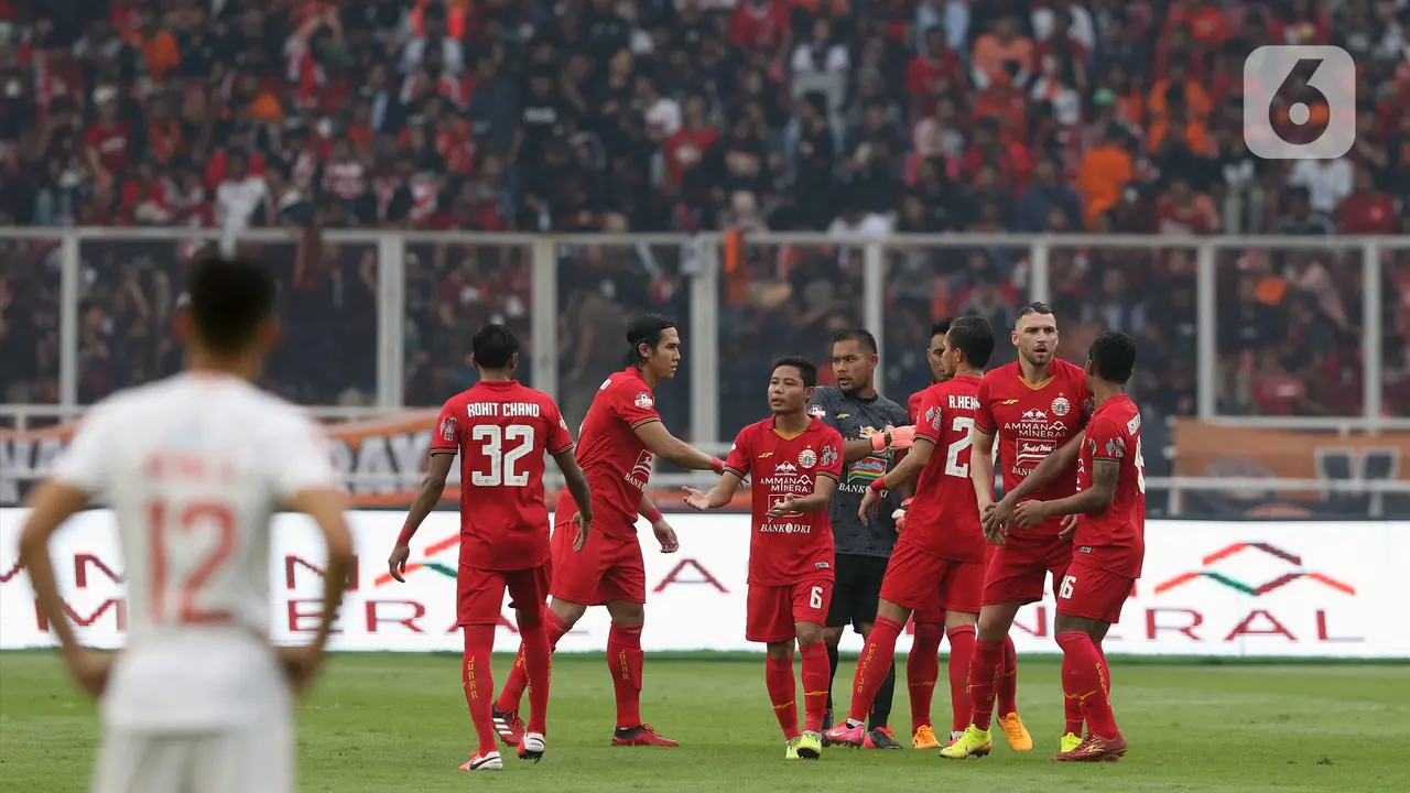 Persija Toreh Kemenangan Tipis di Pekan Pertama Liga 1 Musim 2020
