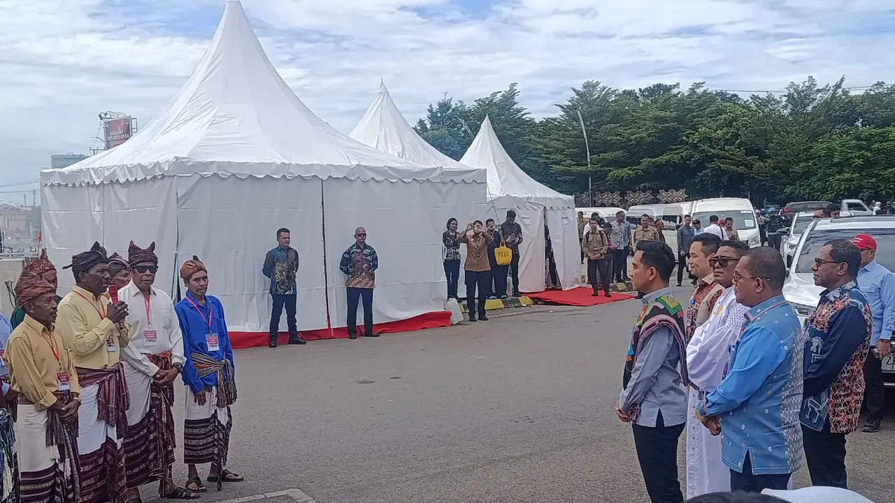 Wakil Presiden Gibran Rakabuming Raka saat berada di Kota Kupang