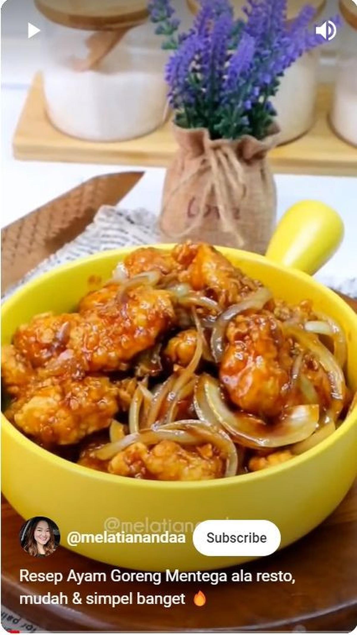 4. Ayam Kecap Mentega<br>