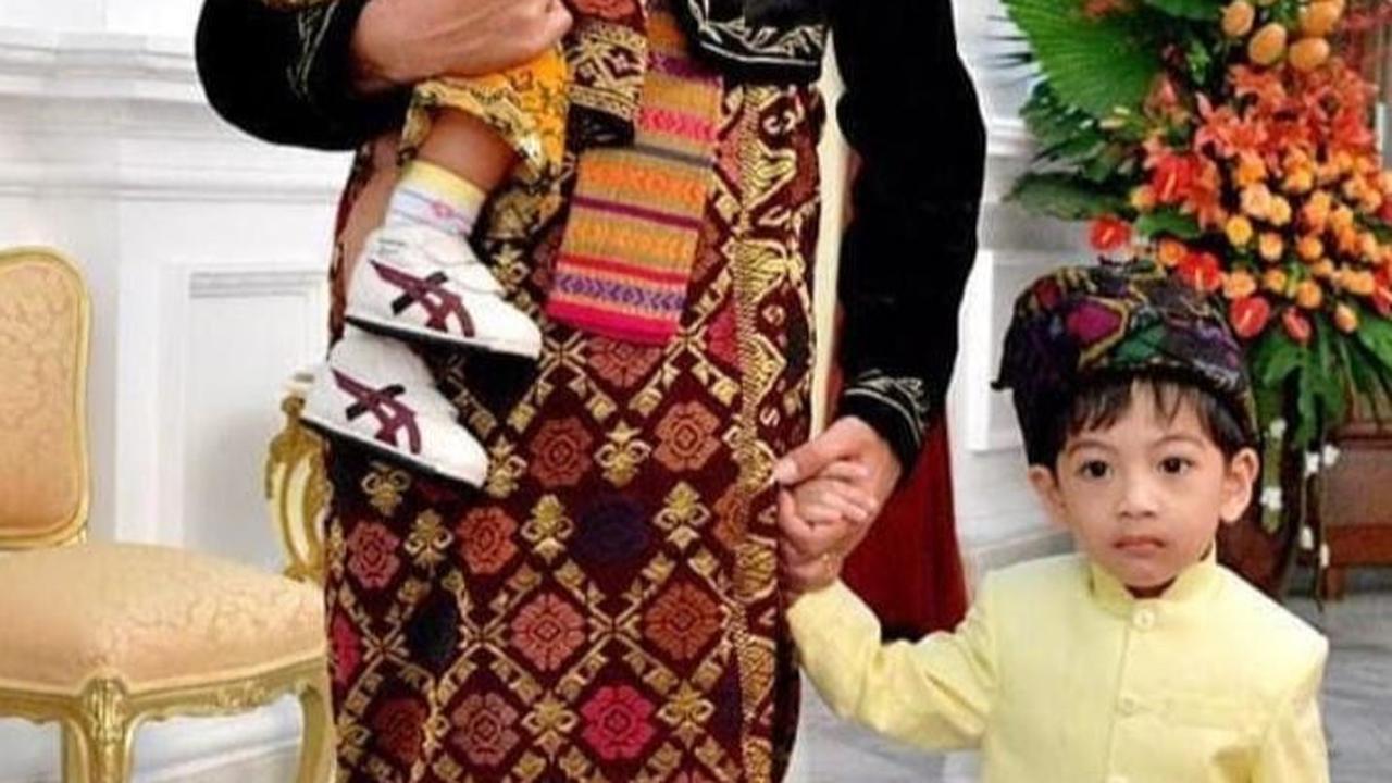 Baju Bali

Pada Upacara Peringatan detik-detik proklamasi kemerdekaan Indonesia tahun 2019. Presiden mengenakan pakaian adat khas Klungkung, Bali. Baju yang dipakai berwarna hitam dengan motif warna coklat. Selain itu, Jokowi juga memakai kain yang diba