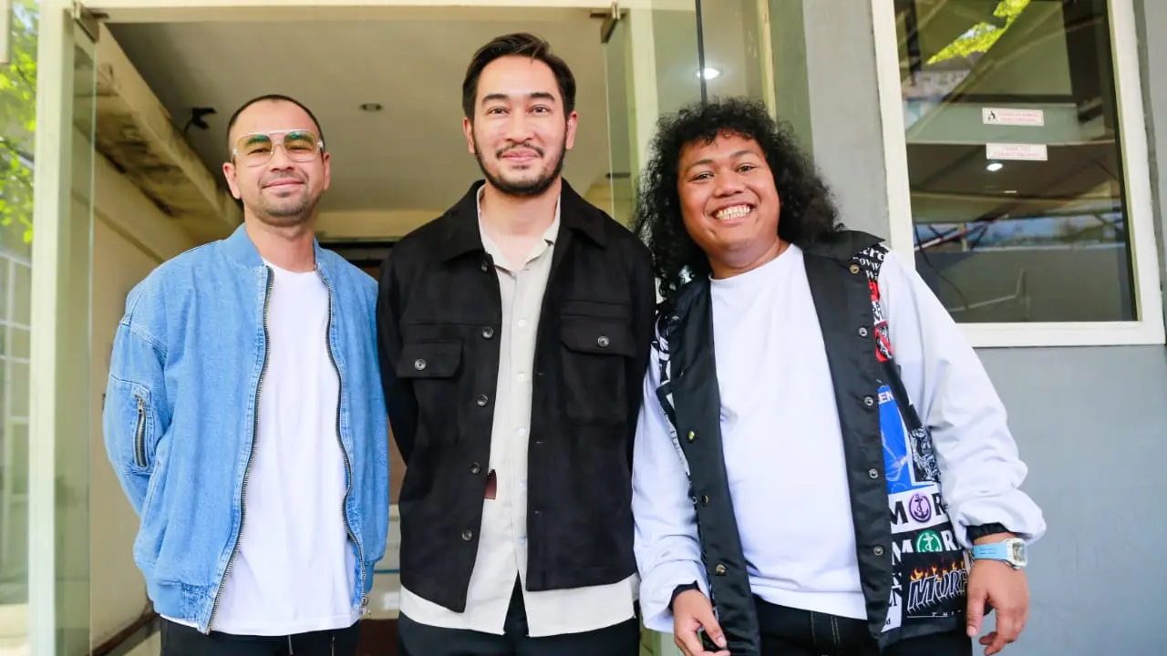 Raffi Ahmad, Jeje Govinda, Marshel Widianto