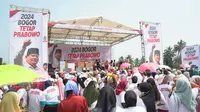Ribuan warga menghadiri acara Semarak Kemerdekaan dan Pesta Rakyat sekaligus deklarasi  '2024 Bogor Tetap Prabowo' di Kawasan Gunung Bunder, Bogor pada (12/8/2023). (Dok. Istimewa)