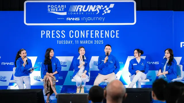 Press Conference Pocari Sweat Run Lombok 2025 di Hutan Kota by Plataran (Foto Dok: Pocari Sweat)