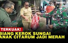 VIDEO: Ternyata Ini Biang Kerok Sebabkan Air Sungai Anak Citarum Berubah Merah