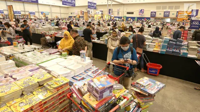 Mandiri Big Bad Wolf Book Sale Jakarta 2018.