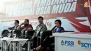 Direktur Program dan Produksi SCTV, Harsiwi Achmad mengatakan saat ini sedang dibahas berbagai produk siaran yang berkaitan dengan Timnas Indonesia muda (Liputan6.com/Helmi Fithriansyah)