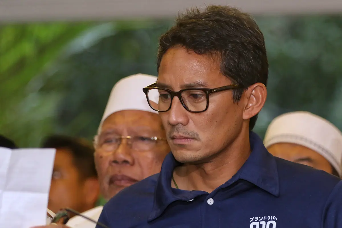 Didampingi Sandiaga, Prabowo Kembali Deklarasi Menang Pilpres