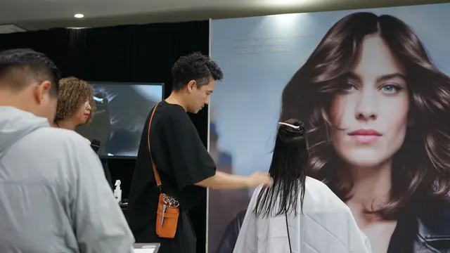 Perpaduan Cutting 3D yang Bikin Warna Rambut Balayage Jadi Lebih Hidup