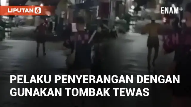 VIDEO: Viral Pelaku Penyerangan Dengan Gunakan Tombak Tewas Diamuk Massa