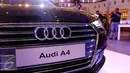 Varian baru sedan ukuran sedang The All New Audi A4 saat diperkenalkan di Jakarta, (1/6). Dengan teknologi premium yang dimiliki, produk ini menetapkan standar yang lebih tinggi dibanding pesaing kelasnya. (Liputan6.com/Angga Yuniar)