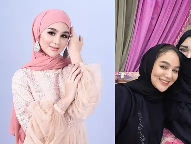 Inilah potret Hana Hanifah saat mengenakan hijab, bikin pangling. Momen umroh ini menjadi perjalanan spiritual pemandu program “Bedah Rumah” itu. Penampilan Hana Hanifah lebih kalem saat mengenakan hijab. (Liputan6.com/IG/@hanaaaast)