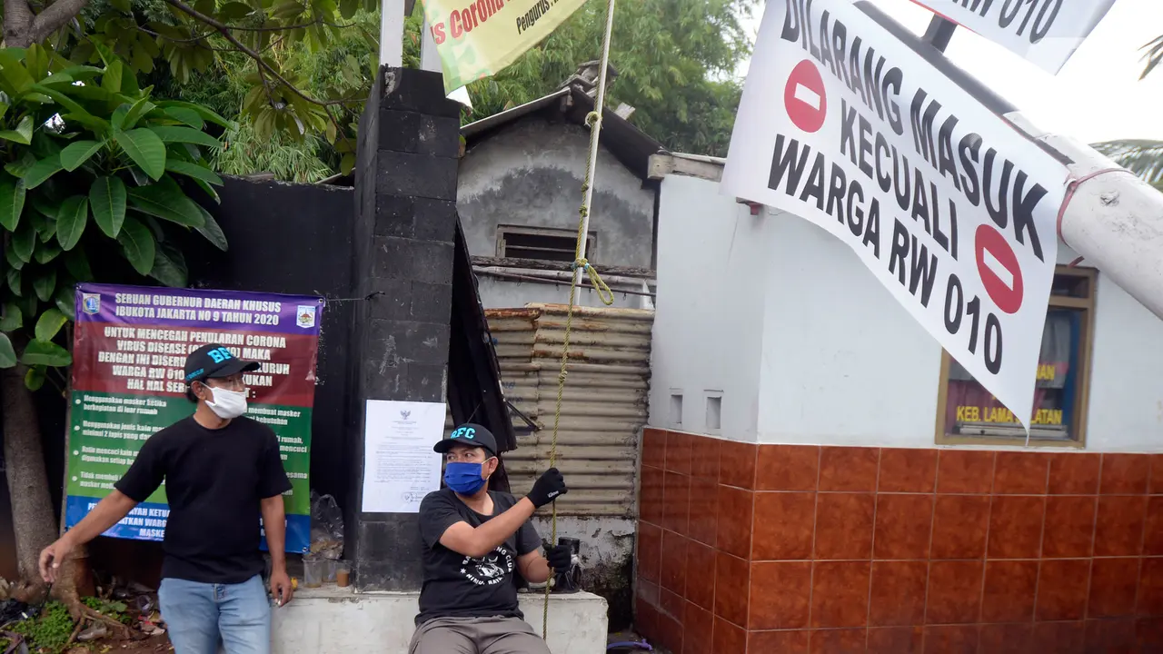 Satu RW di Tanah Kusir Batasi Akses