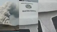 Viral Tim BKSDA Lampung Dihujani Abu Anak Krakatau, Sempat Panik Dengar Gemuruh