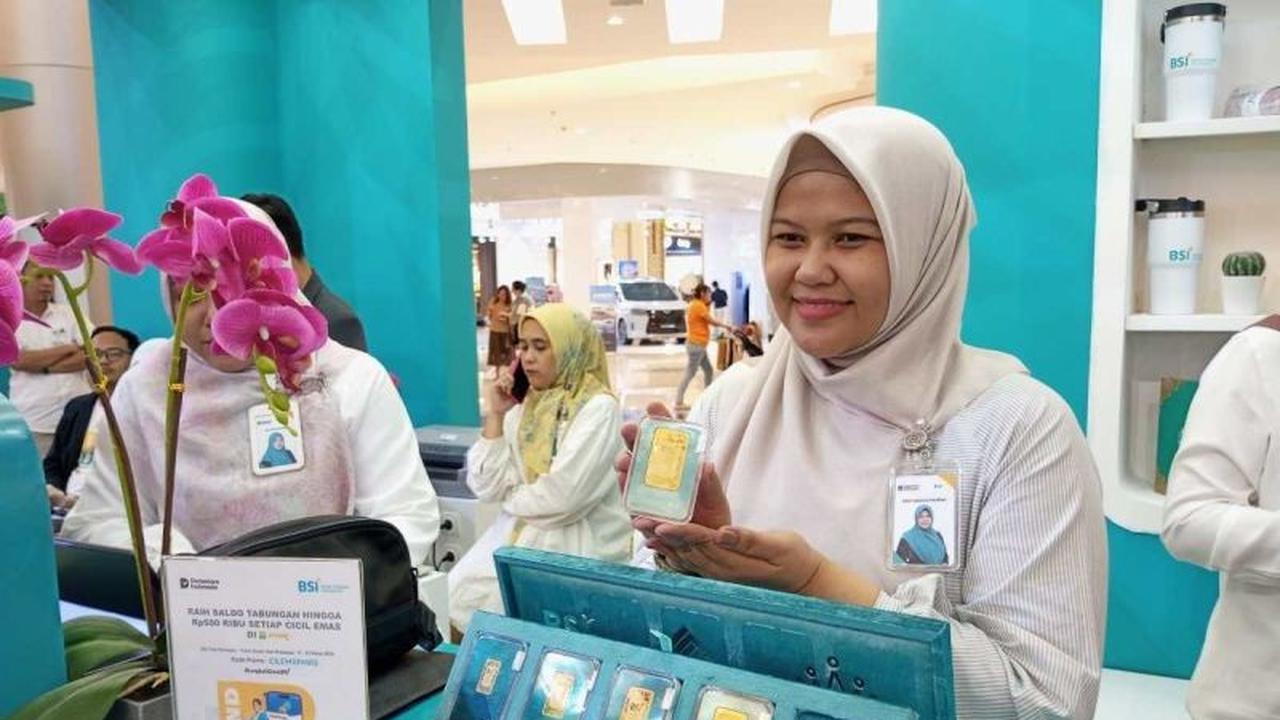 Tabungan Emas BSI Makassar Capai Kelolaan 90 Kg Emas, Tarik Puluhan Ribu Nasabah
