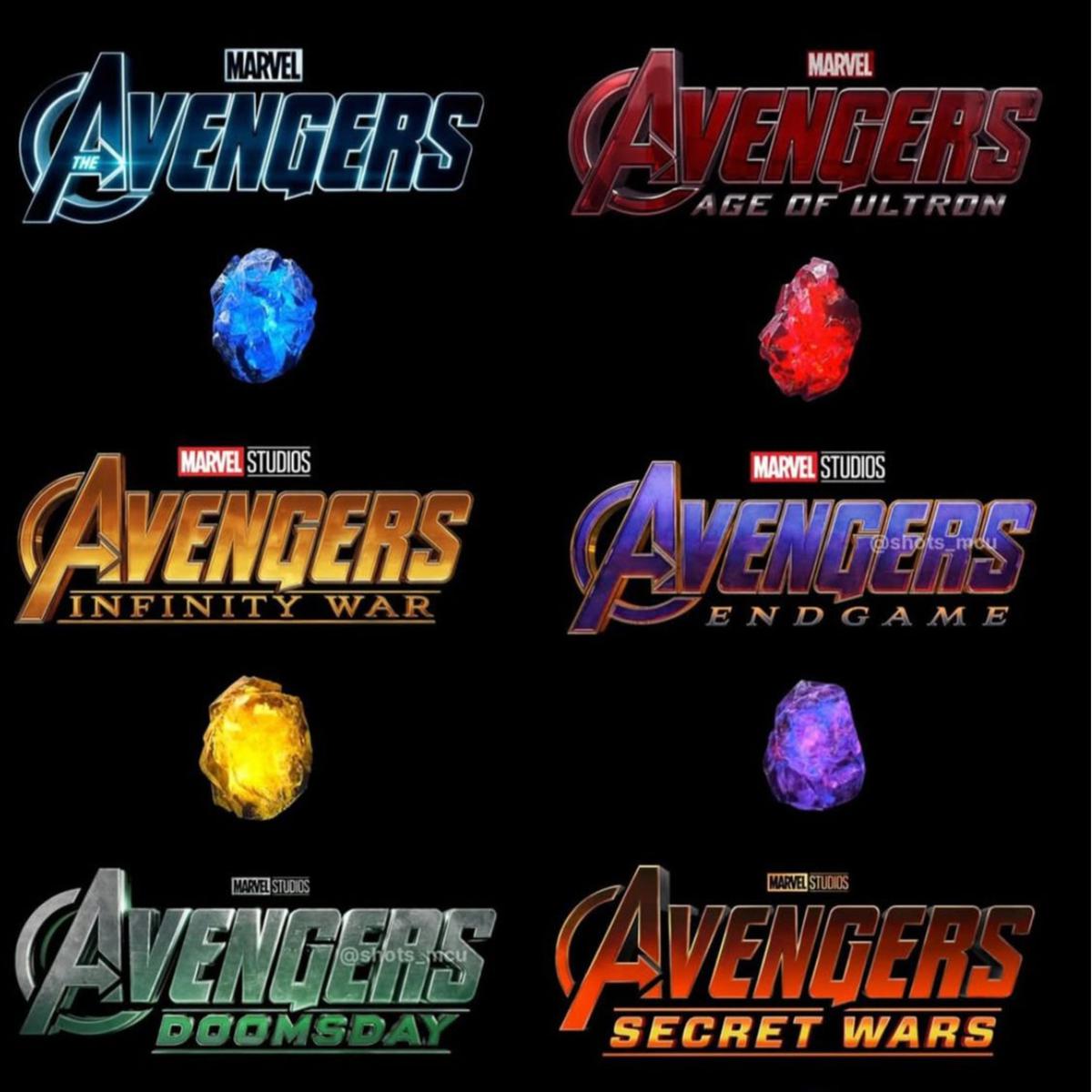 Logo Avengers ternyata sesuai warna Infinity Stones