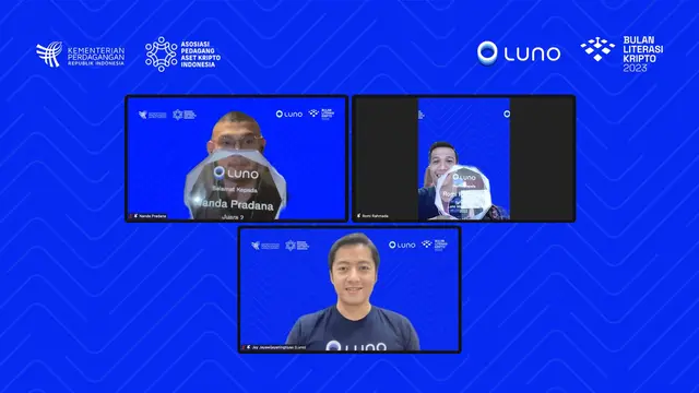 Luno sebagai aplikasi investasi aset kripto global mendukung penuh program Bulan Literasi Kripto 2023 yang diinisiasi Kemendag bersama Aspakrindo.