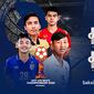 Link Live Streaming Semifinal Piala AFF U-19 2022 di Vidio Hari Ini  : Ada 4 Tim Siap Bertarung!