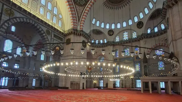Pesona Masjid Süleymaniye, Istanbul, Turki