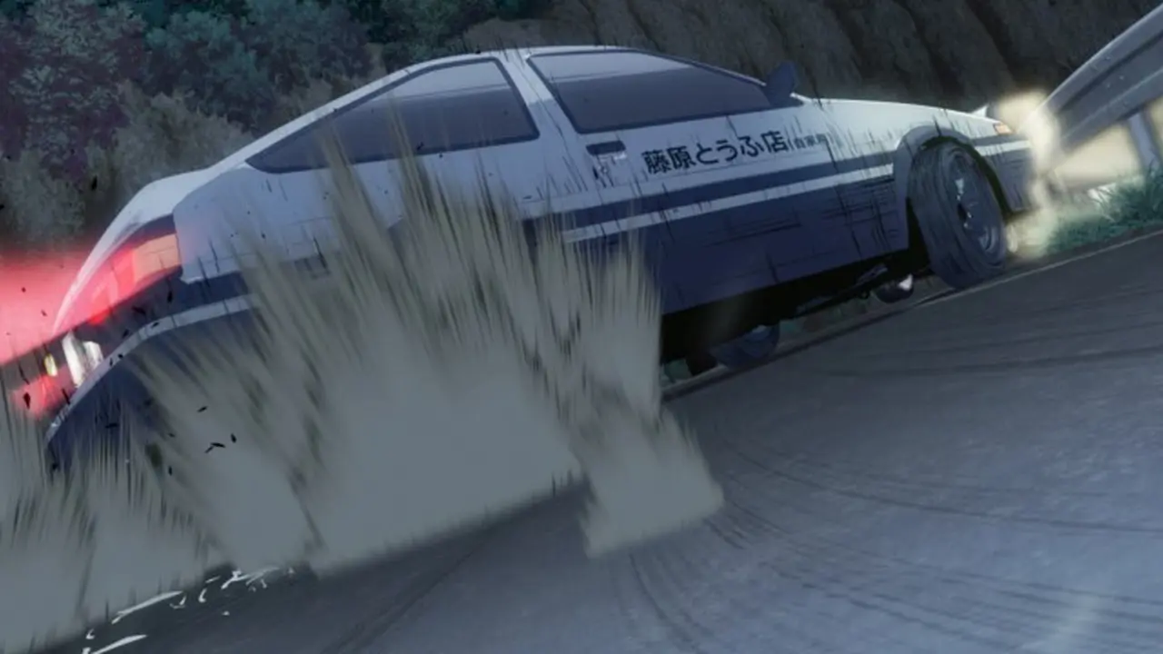 Tampilan Visual Anime Initial D Legend 3 Dipamerkan