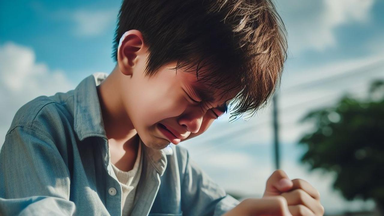 Ilustrasi Anak Menangis