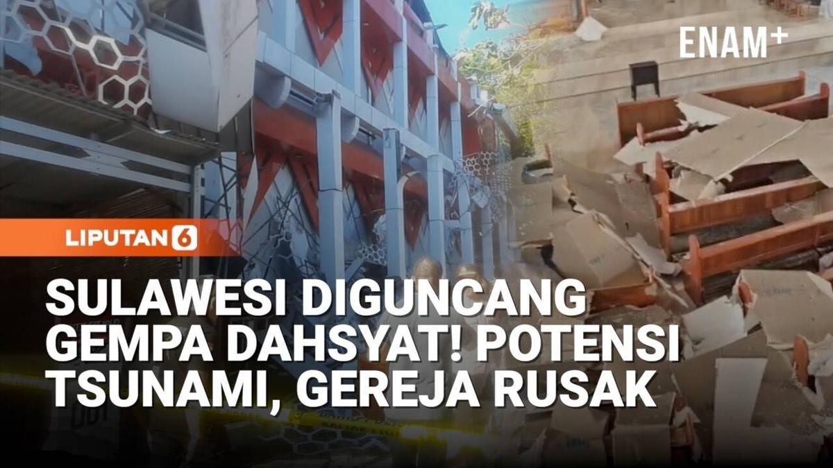 Gempa Magnitudo 7,6 Guncang Sulawesi Utara, Berpotensi Tsunami!