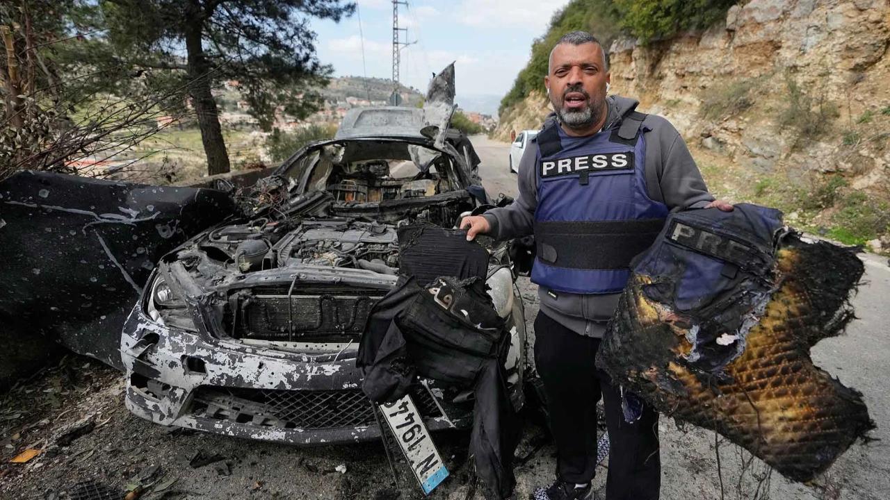 FOTO Tiga Jurnalis Tewas dalam Serangan Brutal Israel di Lebanon