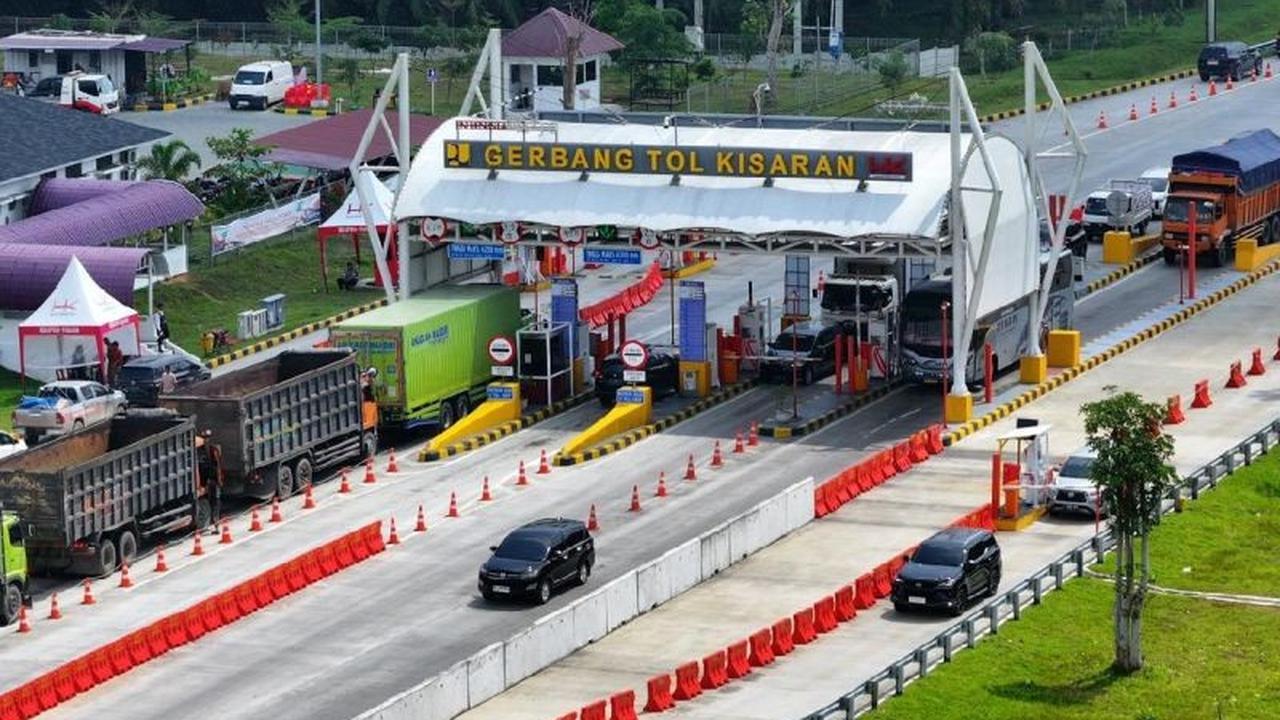 Volume Lalu Lintas Tol Indrapura-Kisaran Melonjak 68 Persen Selama Nataru 2025/2026