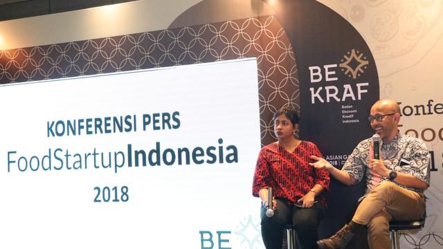 Bekraf Tetapkan 95 Startup Kuliner untuk Ikut Demo