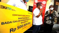BTN salurkan bantuan ke masyarakat Nusa Tenggara Timur (NTT) yang terdampak bencana badai siklon Seroja. (dok: BTN)