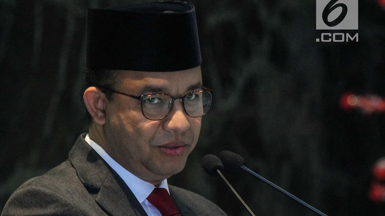 Anies Baswedan Lepas Kafilah DKI Bersaing di MTQ Nasional